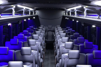 Bethlehem Charter Bus Interior