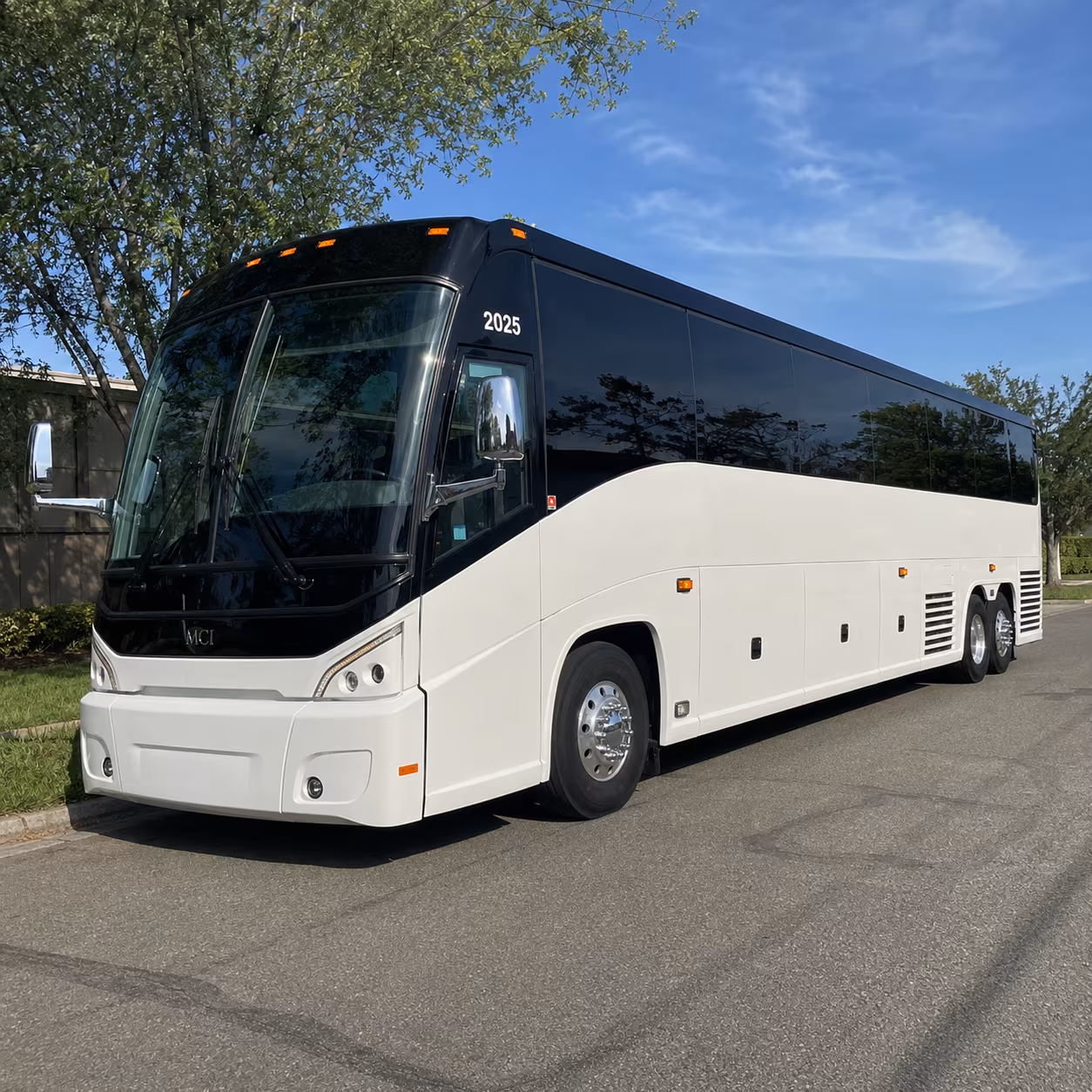 bethlehem charter bus rental exterior