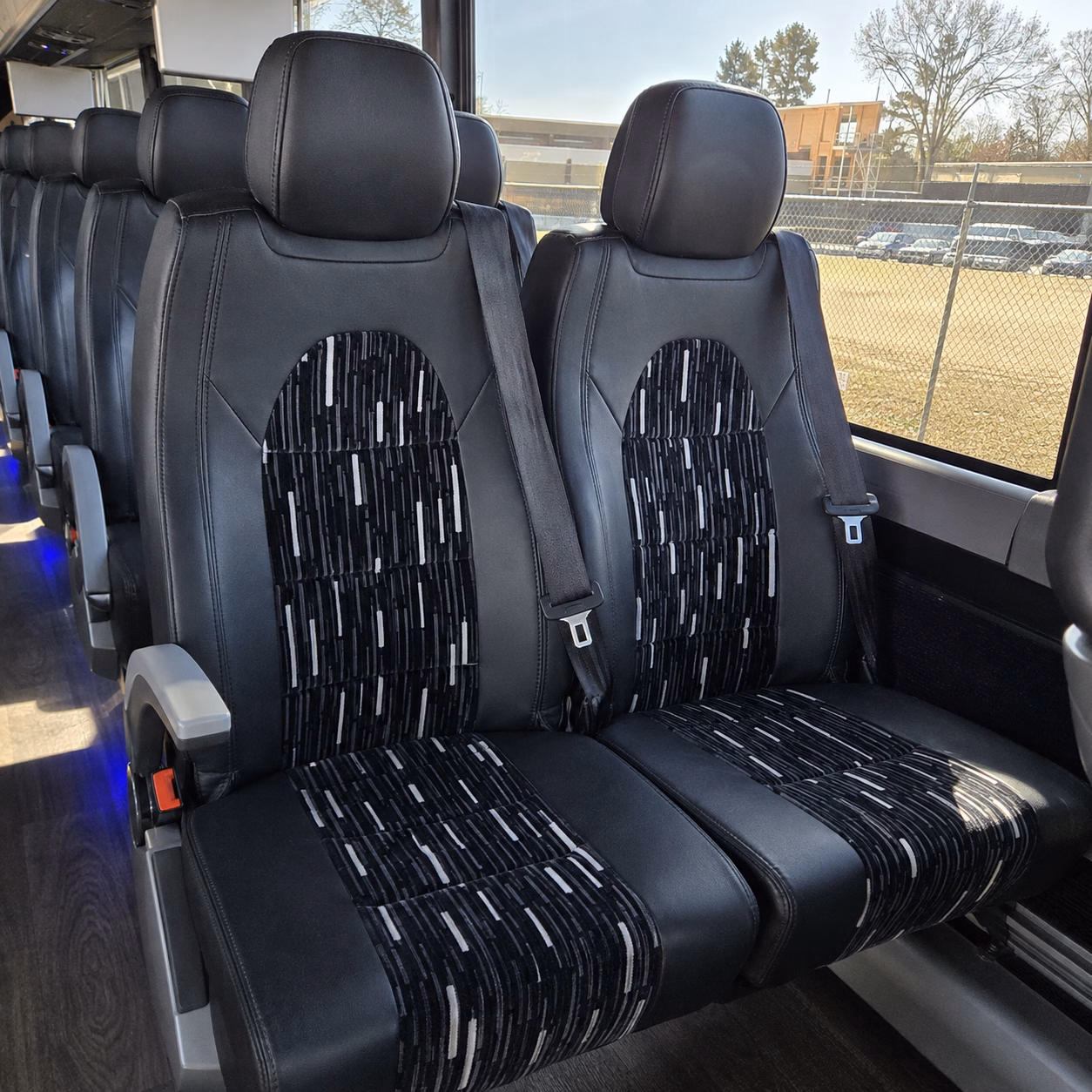 bethlehem charter bus rental interior